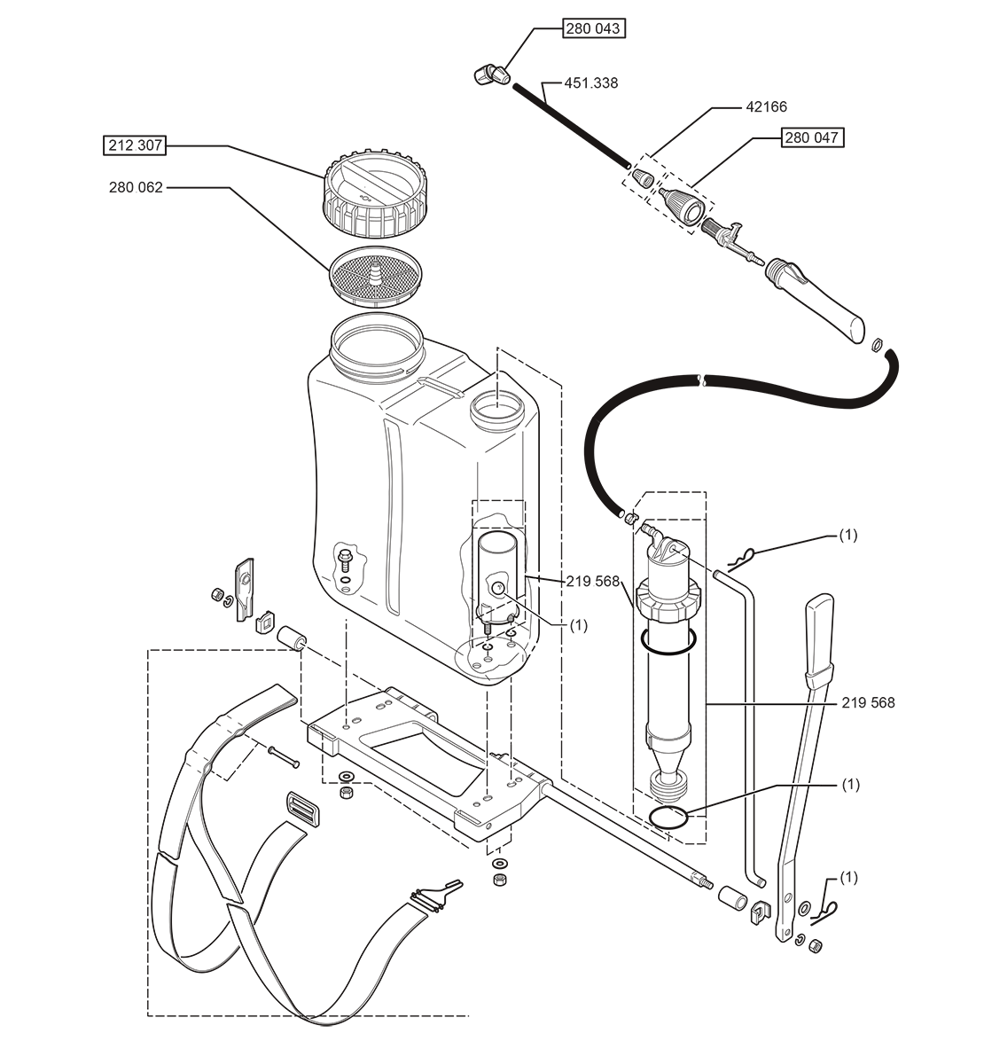 Pièces T16 (Ref. 12459)